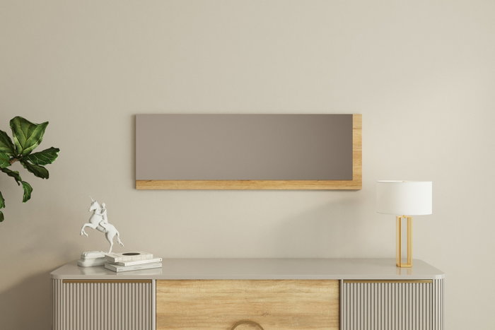 Hanah Home Espejo Ecológico Flotal-E Blanco y Natural Hanah Home Espejo Ecológico Flotal-E Blanco y Natural